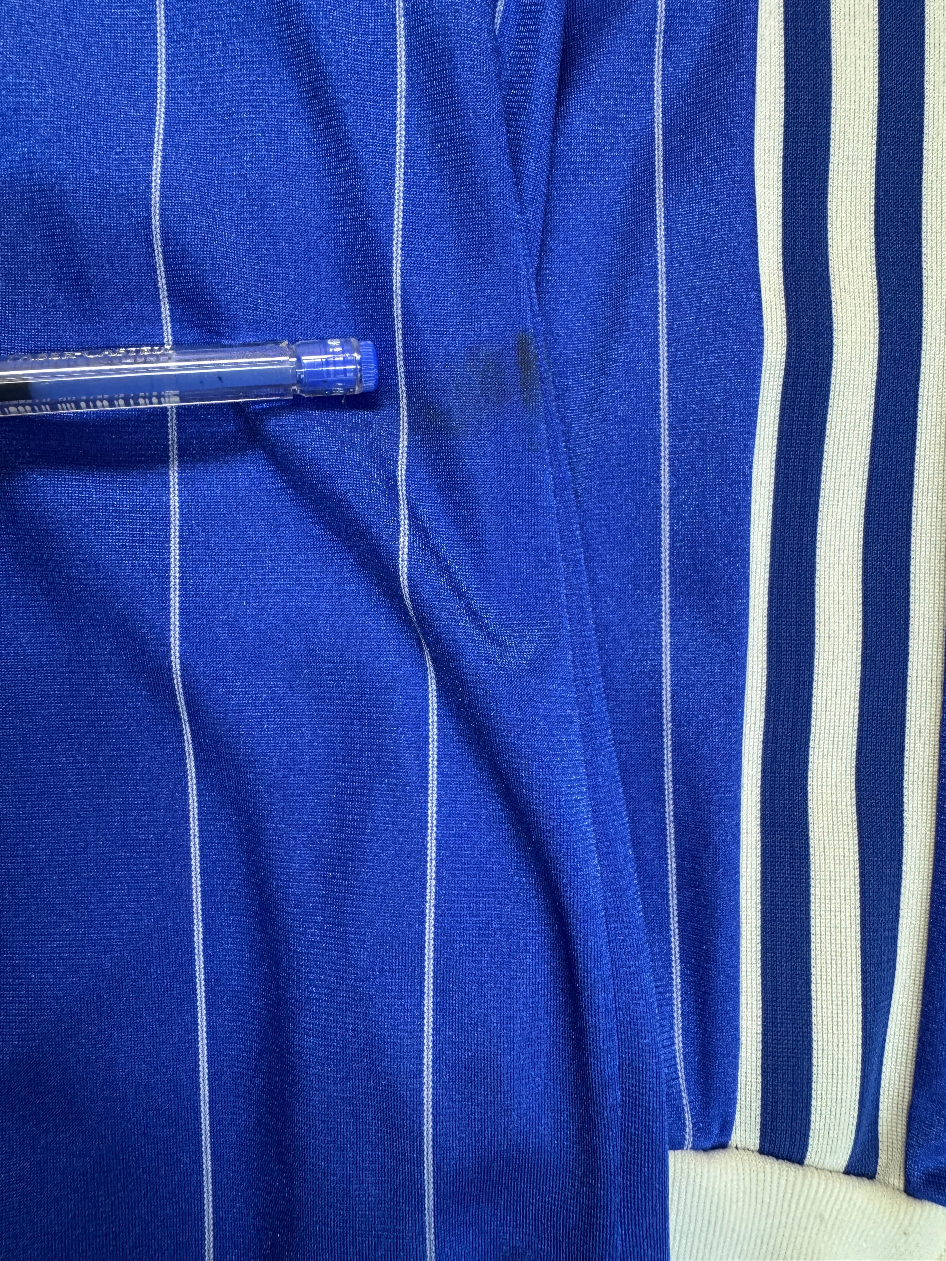 80s Adidas By Ventex Trikot Langarm "ASM Marolles" Blau M-L