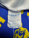 80s Adidas By Ventex Trikot Langarm "ASM Marolles" Blau M-L
