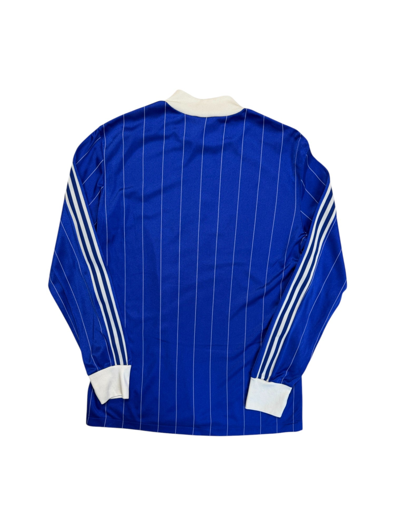 80s Adidas By Ventex Trikot Langarm "ASM Marolles" Blau M-L