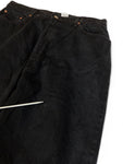 Vintage Levis Jeans 550 Relaxed Fit Tapered Leg Damen Schwarz (16 WM) L