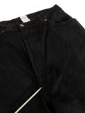 Vintage Levis Jeans 550 Relaxed Fit Tapered Leg Damen Schwarz (16 WM) L