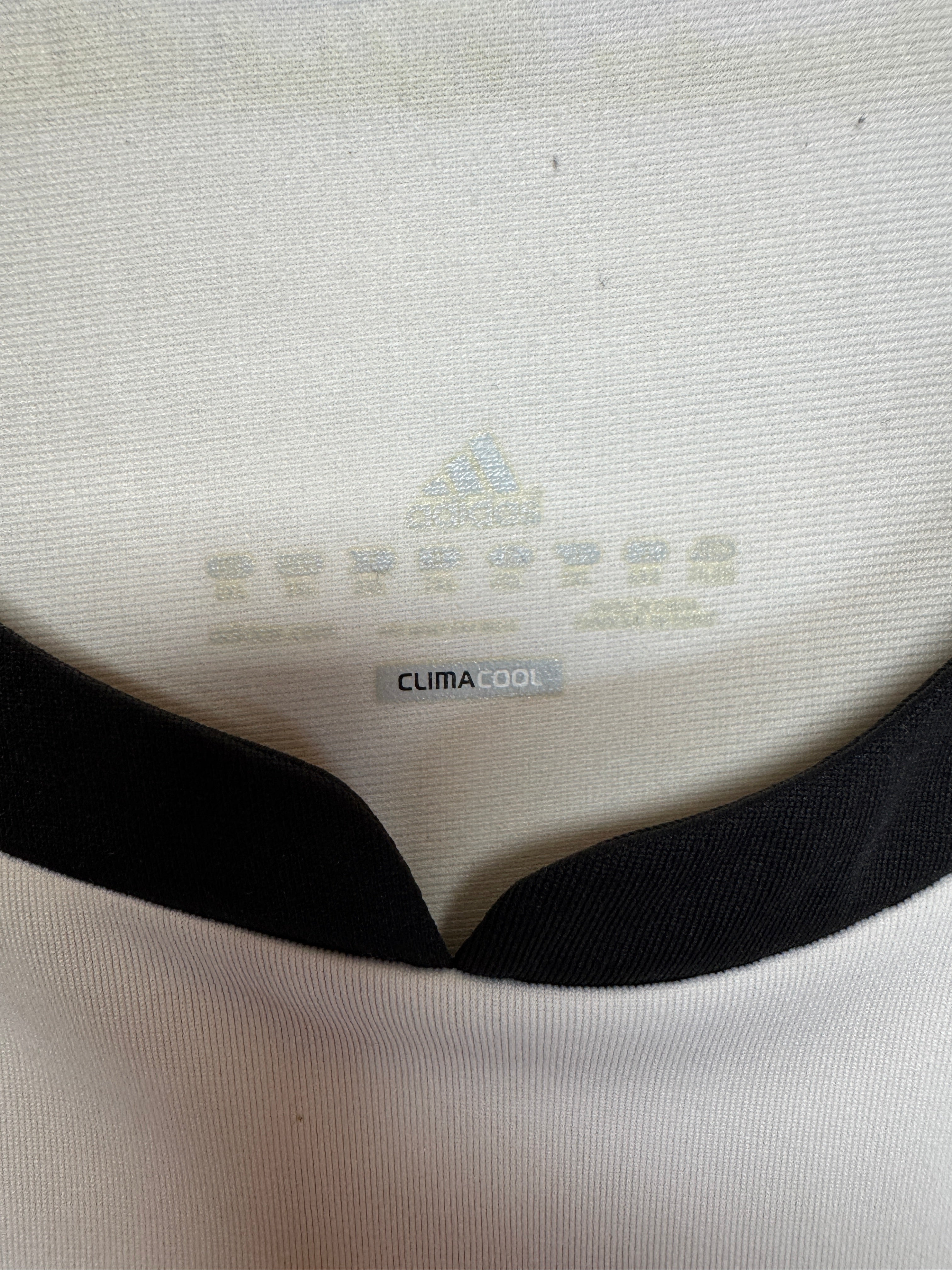 2010 Adidas Trikot DFB #2 Jansen Mit Unterschrift Weiß