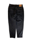 Vintage Levis Jeans 550 Relaxed Fit Tapered Leg Damen Schwarz (16 WM) L