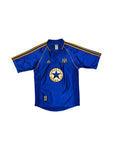 1998-99 Adidas Trikot Newcastle United Brown Ale Made In England Blau S