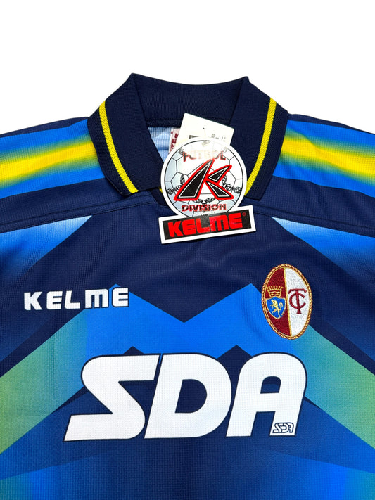 Rare! 1997/98 Kelme Trikot FC Torino Deadstock Blau Gelb L