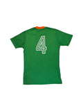 80s Adidas Trikot Jägermeister #4 Made In West Germany Grün Orange L