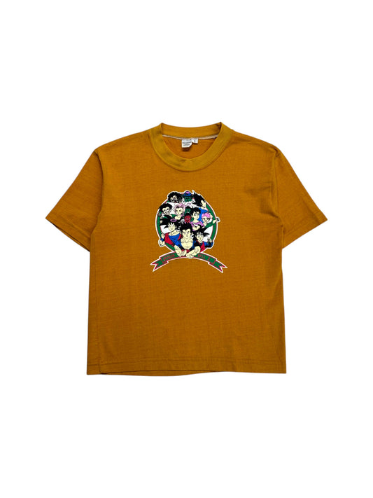 90s Dargon Ball Z Shirt Bootleg Made In Hong Kong Orange XS-XXS