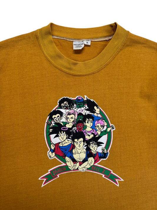 90s Dargon Ball Z Shirt Bootleg Made In Hong Kong Orange XS-XXS