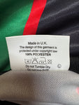1994/95 Asics Trikot Aston Villa Müller Made In U.K Grün Schwarz (LB) XXS-XS