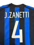 2003 /04 Nike Trikot Inter Milan Pirelli Blau Schwarz M