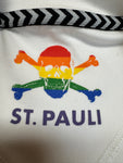2015/16 St Pauli Trikot Hummel Congstar Weiß Braun XL-XXL