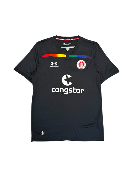 2019/20 St. Pauli Trikot Under Armour Congstar Schwarz L