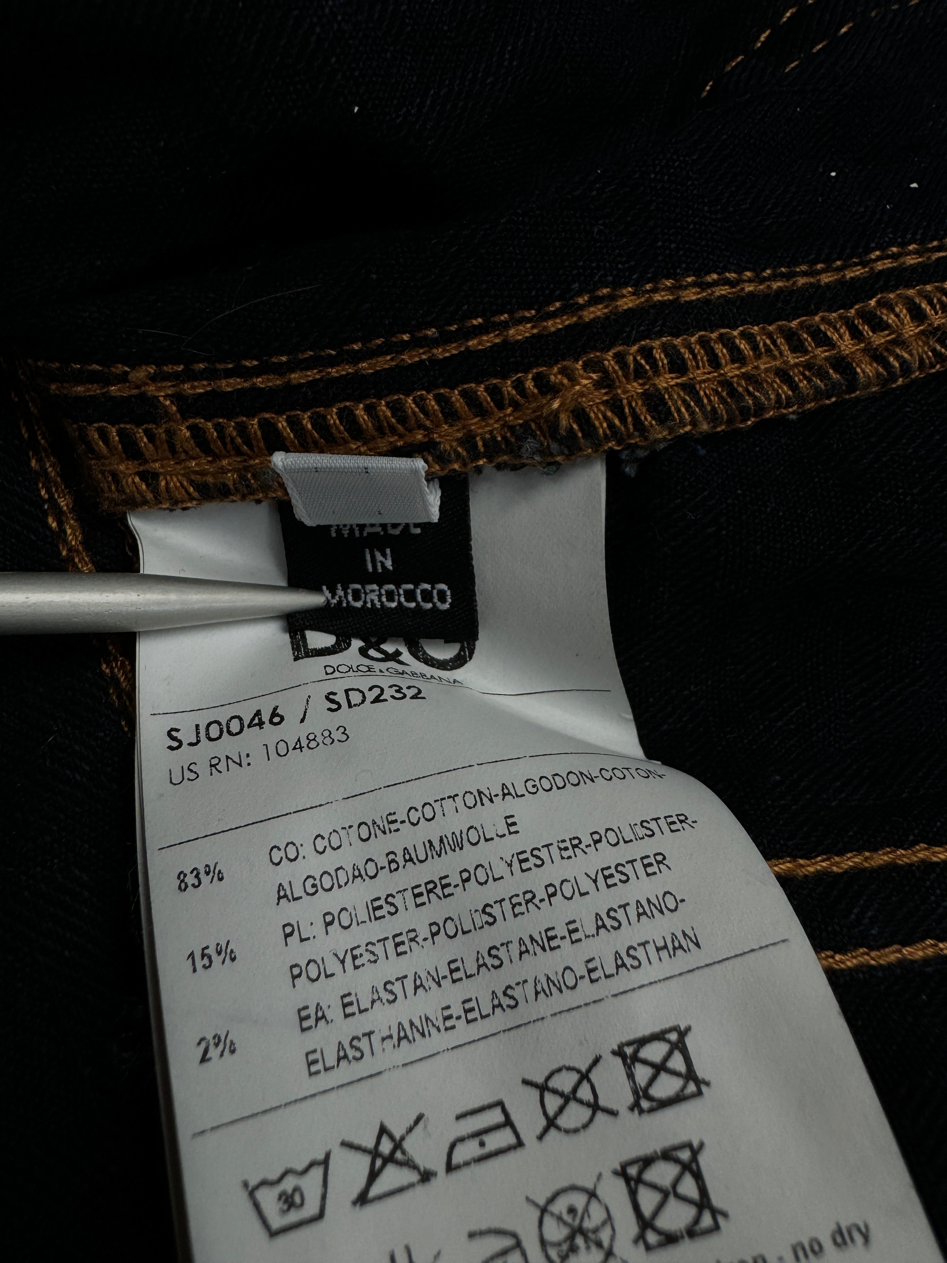 Dolce & Gabbana Jeansjacke Damen Dunkelblau M