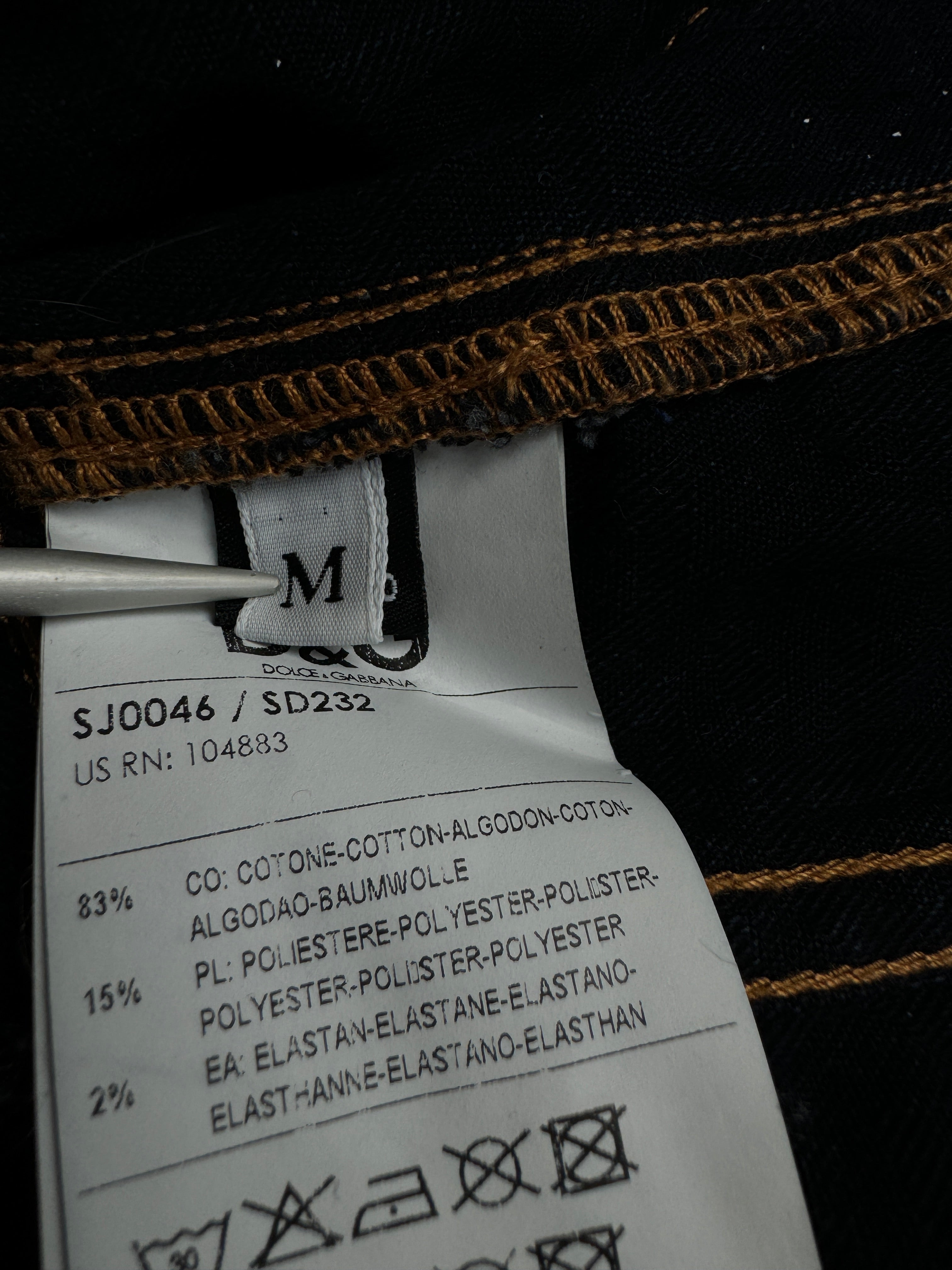 Dolce & Gabbana Jeansjacke Damen Dunkelblau M