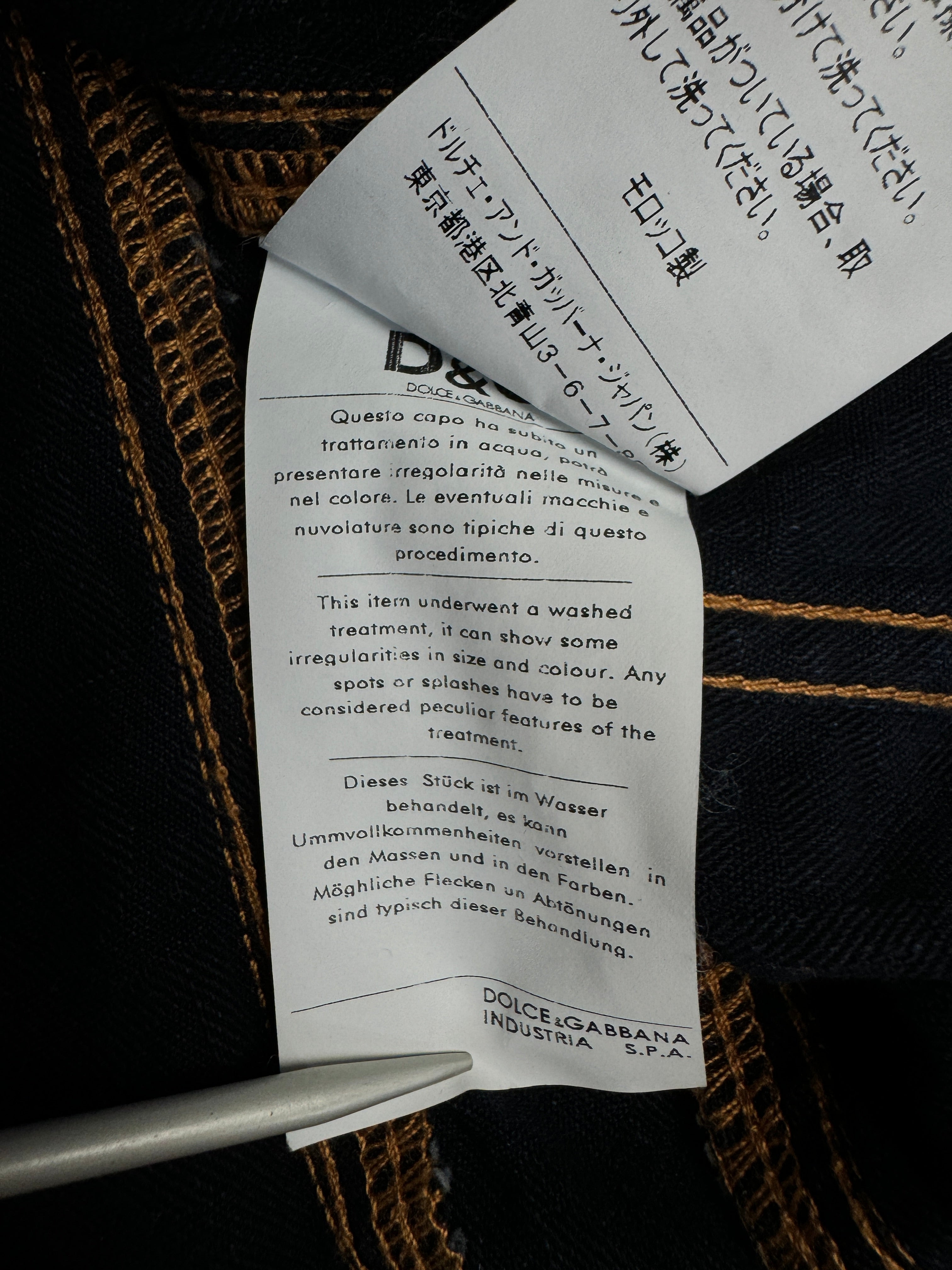 Dolce & Gabbana Jeansjacke Damen Dunkelblau M