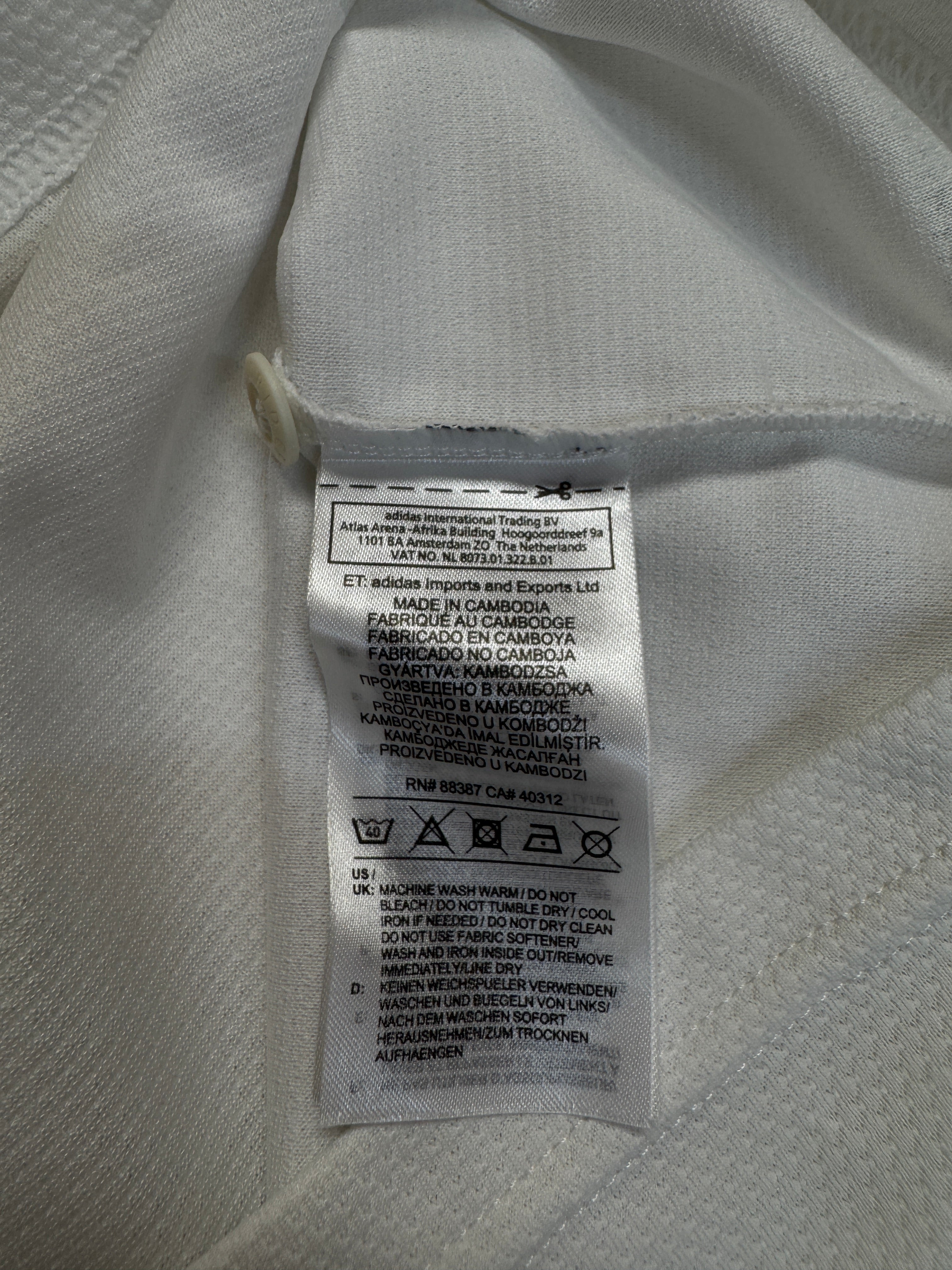 2019/20 Adidas Trikot Real Madrid Fly Emirates Weiß XL