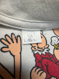 1995 King Features Syndicate Shirt Popeye "SeaWind Line" Weiß XXL