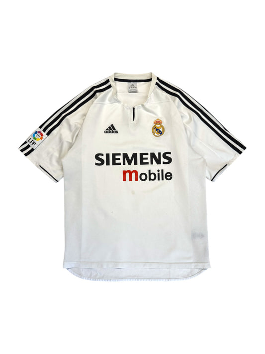 2003/04 Adidas Trikot Real Madrid Siemens Mobile Weiß M