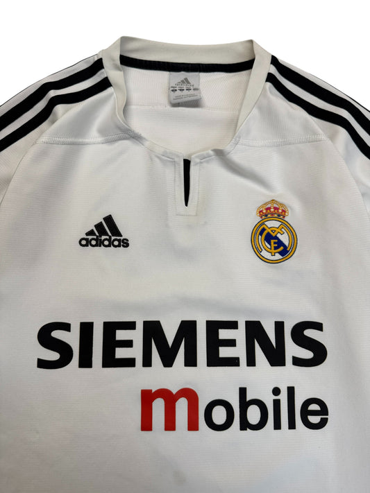 2003/04 Adidas Trikot Real Madrid Siemens Mobile Weiß M