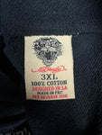 Ed Hardy Hoodie Mit Reißverschluss Totenkopf Patch Schwarz 3XL