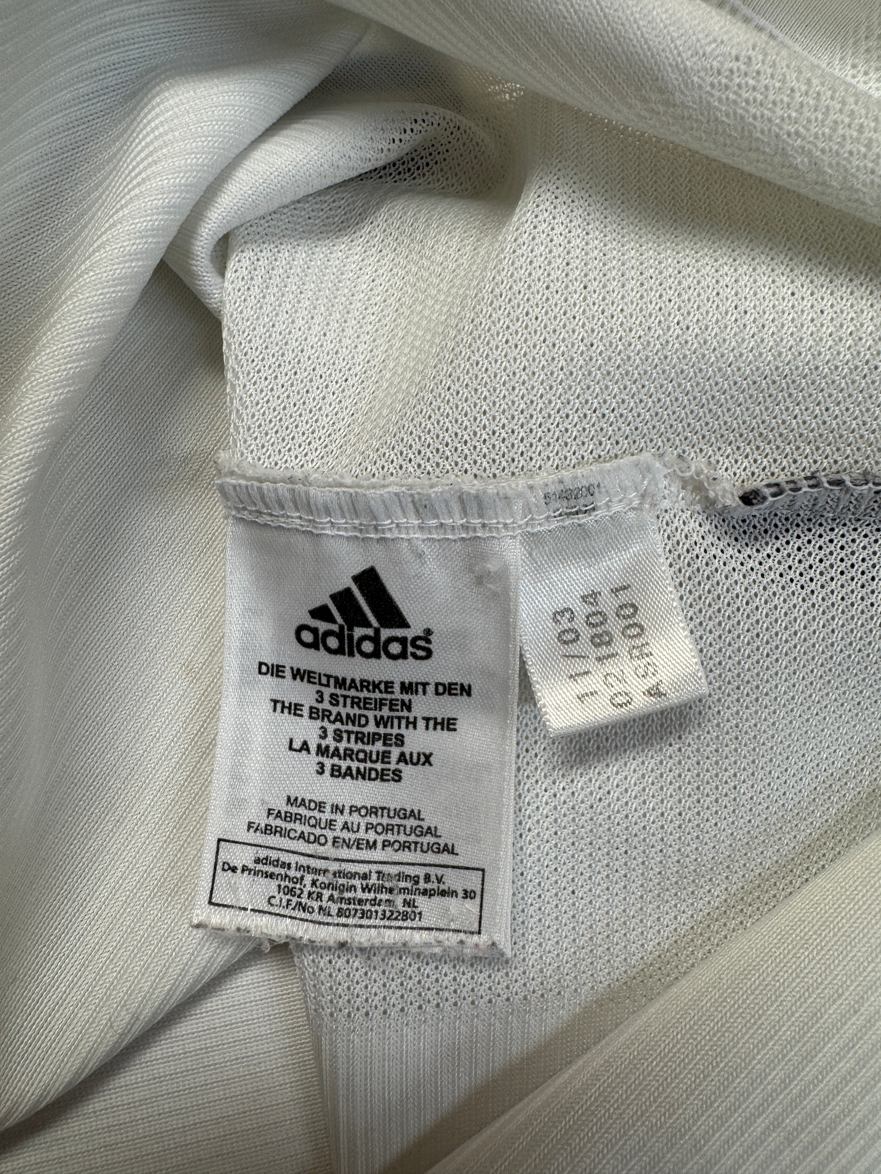 2003/04 Adidas Trikot Real Madrid Siemens Mobile Weiß M