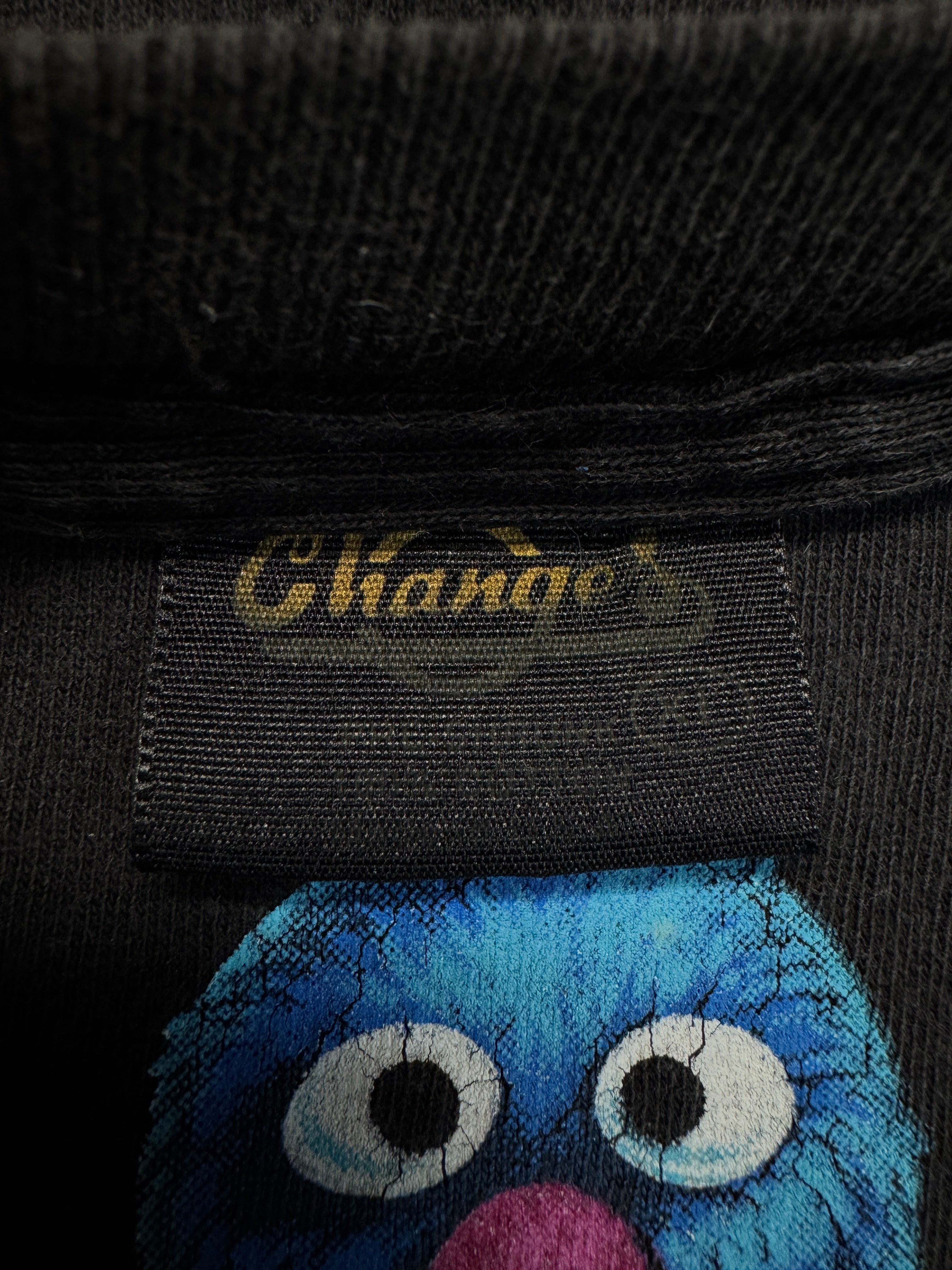 90s Changes Shirt "Sesame Street Fever" Made In USA Schwarz XL