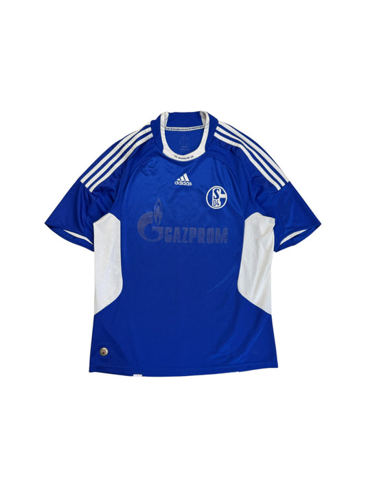 2008/09 Adidas Trikot Schalke 04 Gazprom Blau L