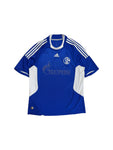 2008/09 Adidas Trikot Schalke 04 Gazprom Blau L