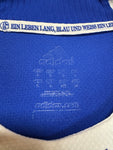 2008/09 Adidas Trikot Schalke 04 Gazprom Blau L