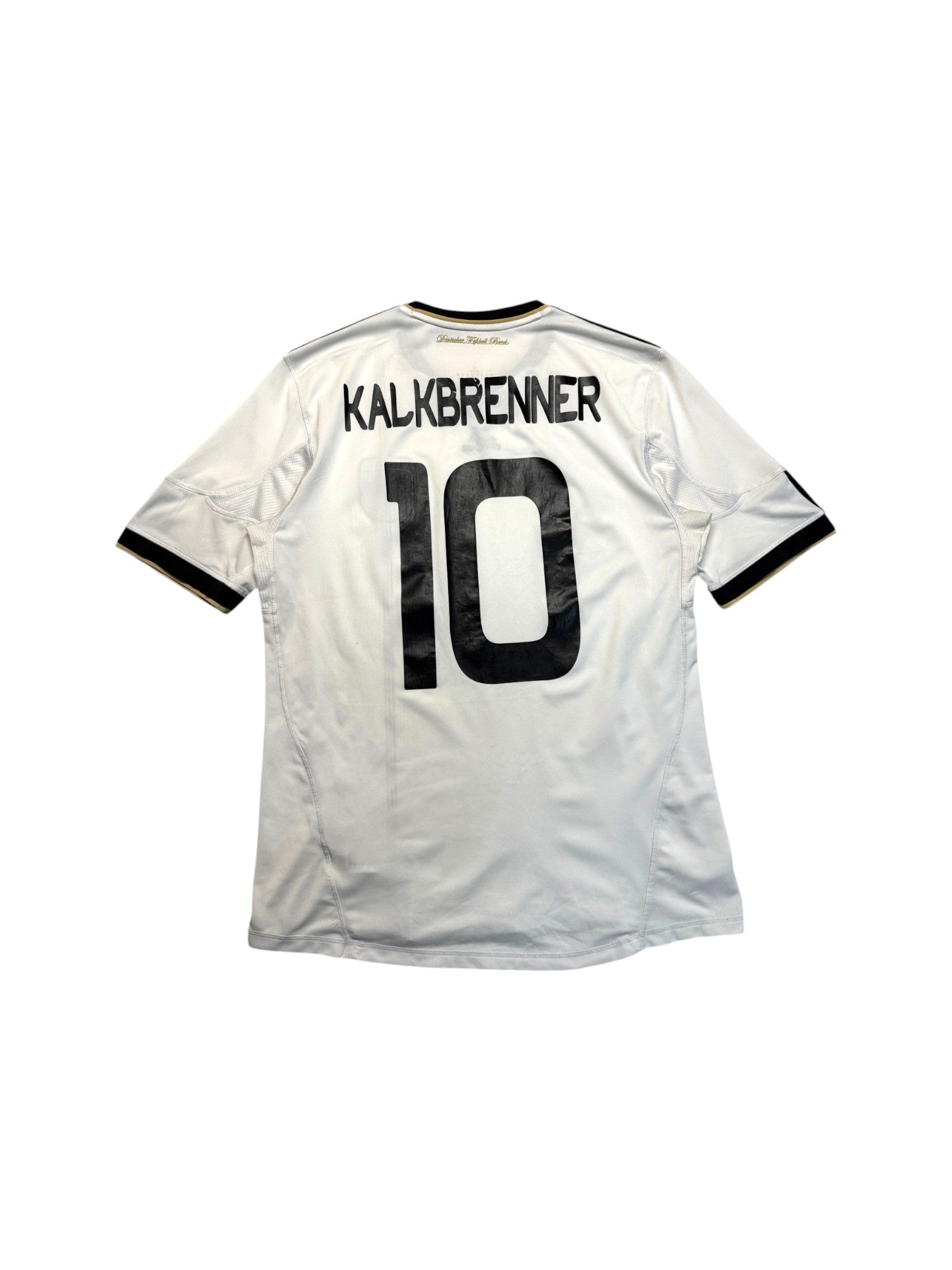 2010 Adidas Trikot DFB #10 Kalkbrenner Weiß