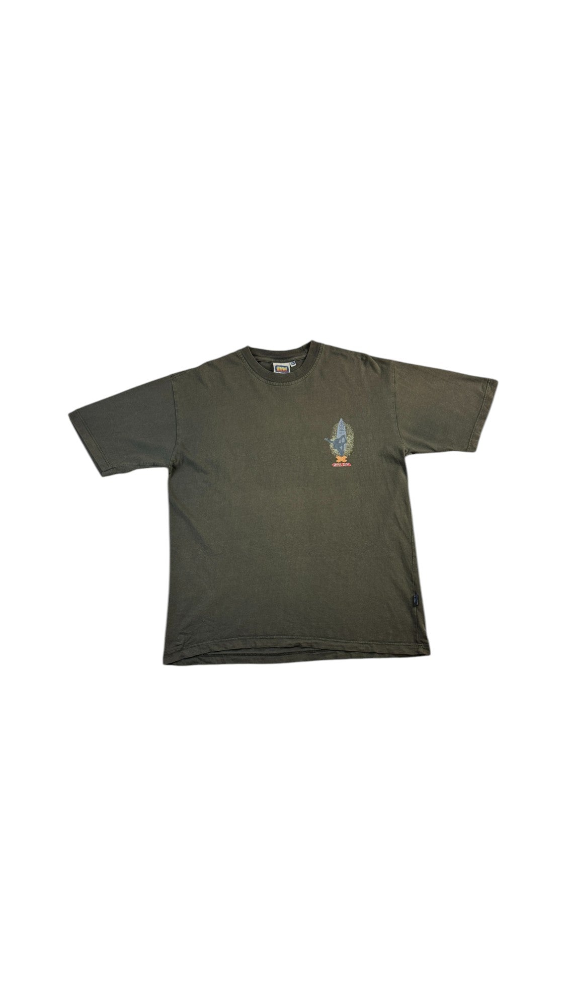 Diesel Shirt 00s Surfing Olivgrün XL - RareRags