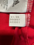 2005 Adidas Trikot DFB Rot