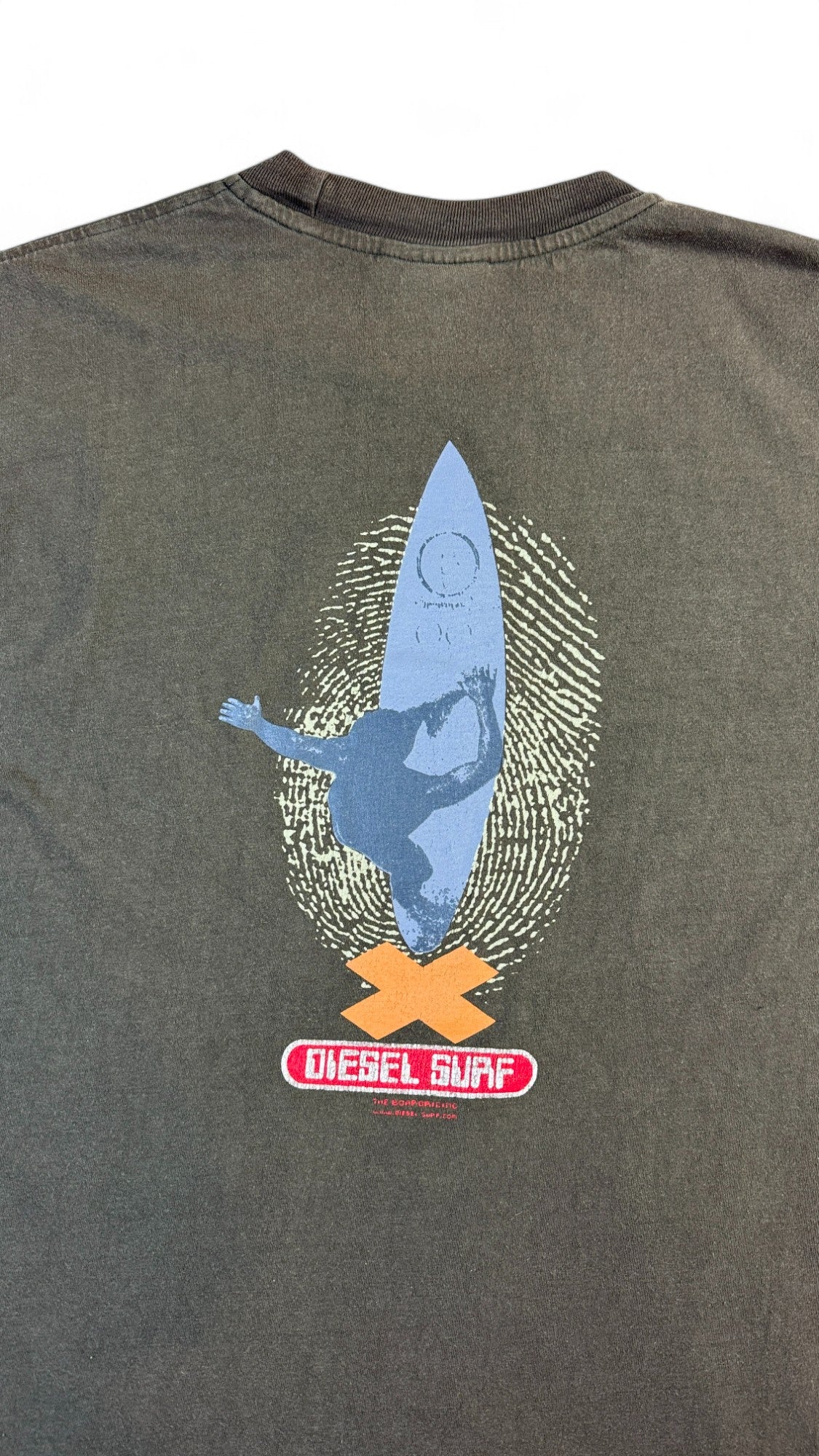 Diesel Shirt 00s Surfing Olivgrün XL - RareRags