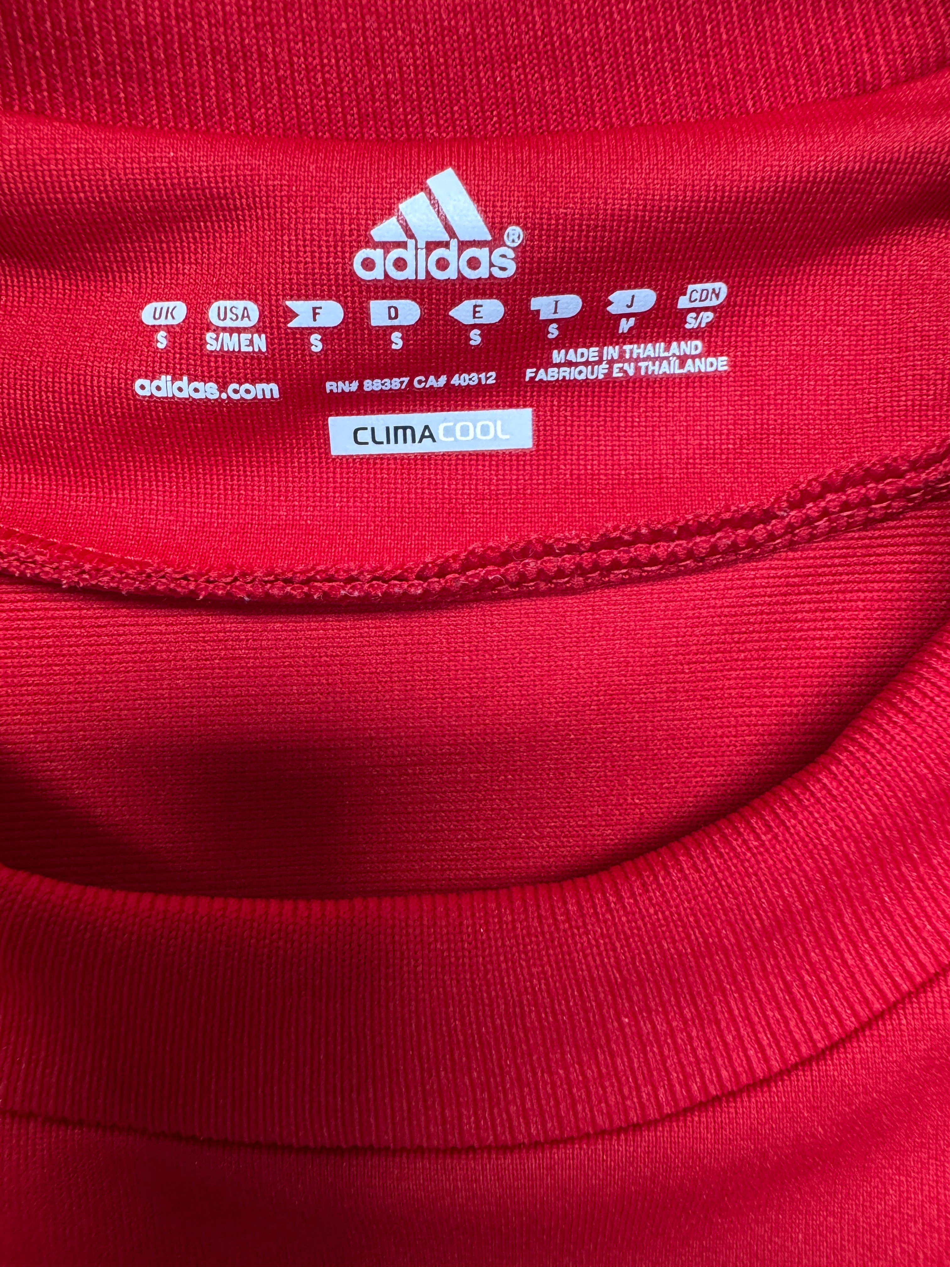 2010 Adidas Langarm Trikot DFB #1 Nino Rot