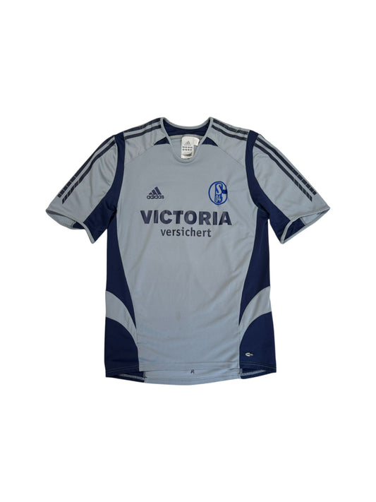 2005/06 Adidas Trikot Schalke 04 Victoria Versichert Grau M