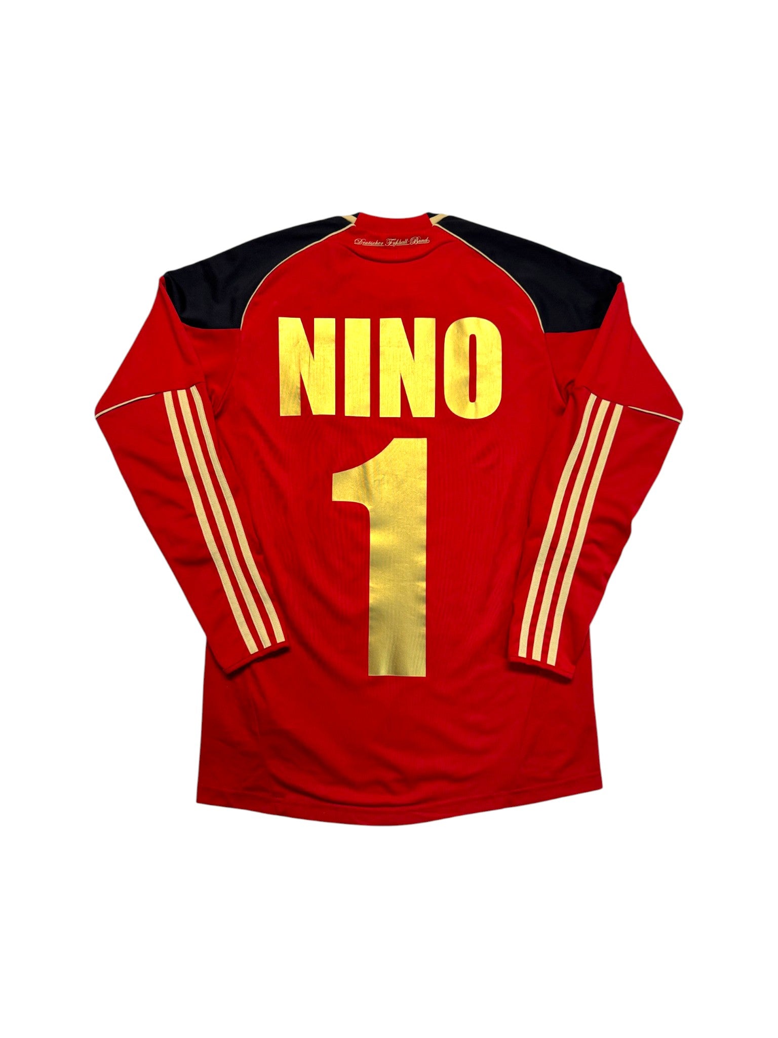 2010 Adidas Langarm Trikot DFB #1 Nino Rot