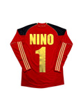 2010 Adidas Langarm Trikot DFB #1 Nino Rot
