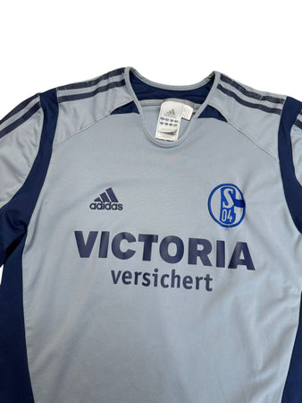 2005/06 Adidas Trikot Schalke 04 Victoria Versichert Grau M
