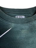 Vintage No System Sweater "I want my future- I feel so good" Dunkelgrün M