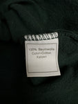 Vintage No System Sweater "I want my future- I feel so good" Dunkelgrün M