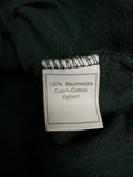 Vintage No System Sweater "I want my future- I feel so good" Dunkelgrün M