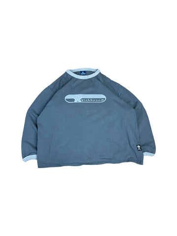 Fishbone Sweater Basic Bootleg Grau XL