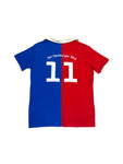 00s Hamburger Weg HSV Shirt #11 Rot Blau M