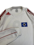 2005 Adidas Langarm Trikot HSV #8 Weiß M