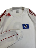 2005 Adidas Langarm Trikot HSV #8 Weiß M
