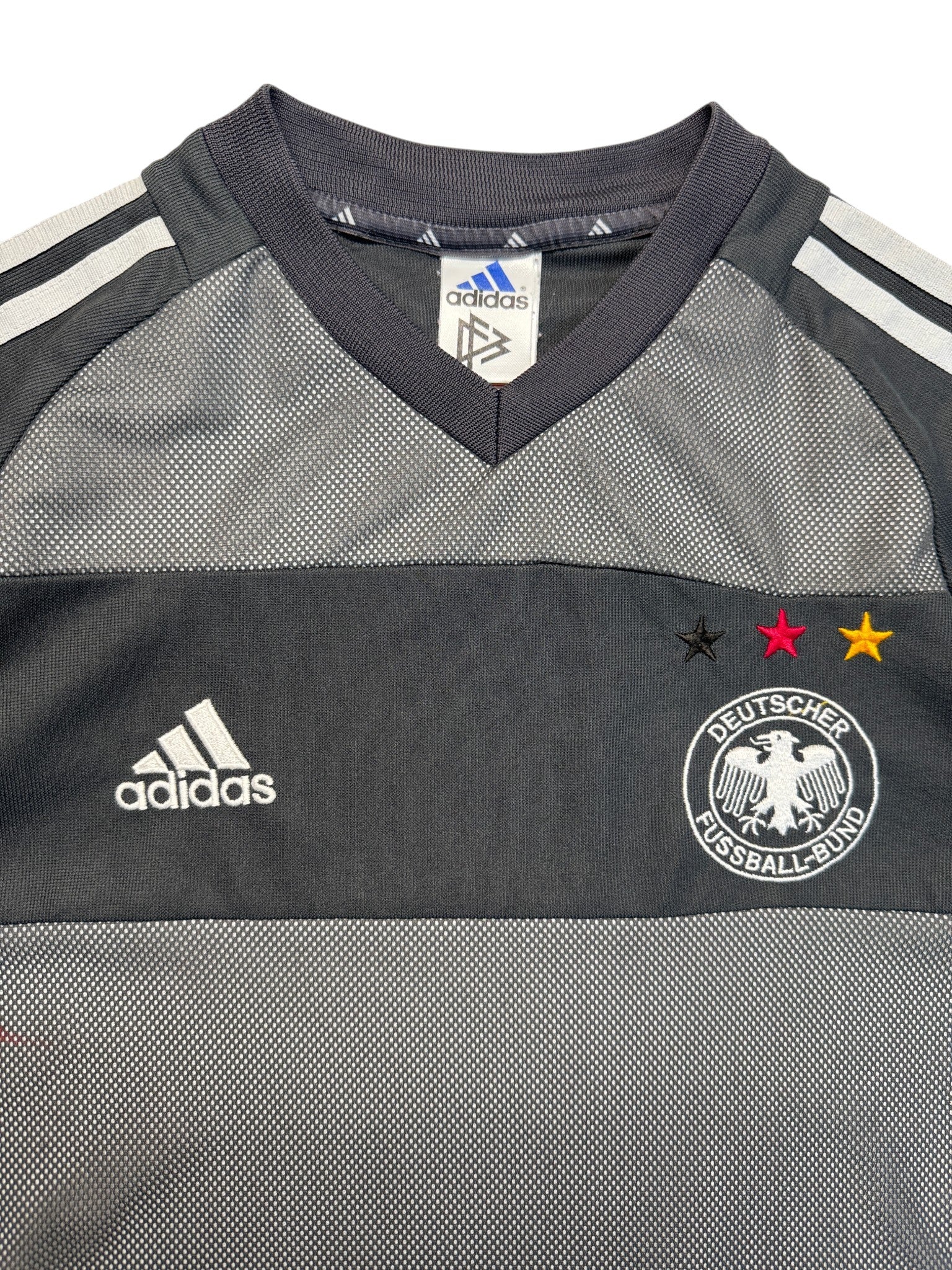 2002 Adidas Trikot DFB Grau Kids Size