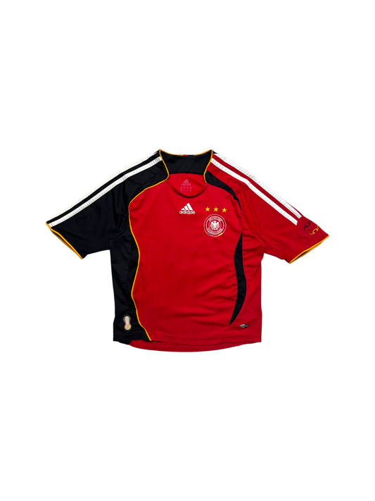 2005 Adidas Trikot DFB #9 Rot Kids Size