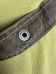 Vintage Dolce & Gabbana Shirt Mit Brusttasche Und Riemen Made In Italy Grün L