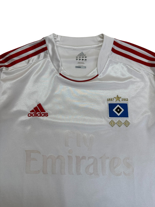 2012/13 Adidas Trikot HSV Fly Emirates Weiß XL