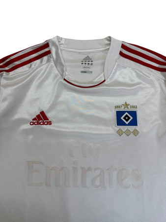2012/13 Adidas Trikot HSV Fly Emirates Weiß XL